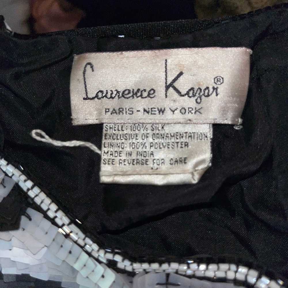 Rare Vintage 80s Laurence Kazar New York Beaded S… - image 2