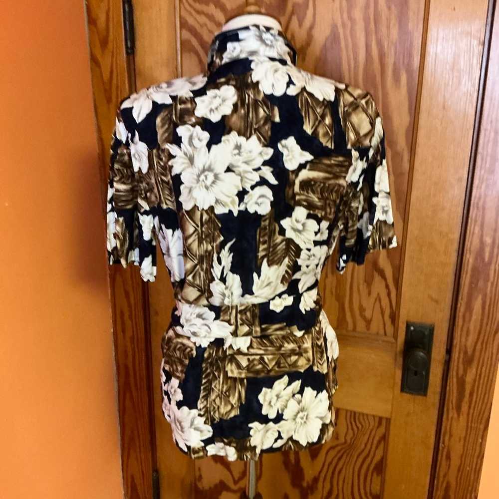 Vintage 80s Hawaiian top - image 8