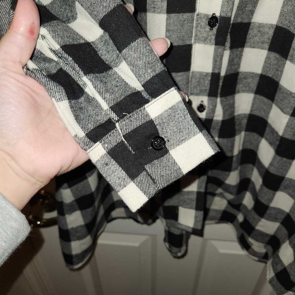 HYFVE BUFFALO PLAID HI-LOW SHIRT/ DRESS - image 6