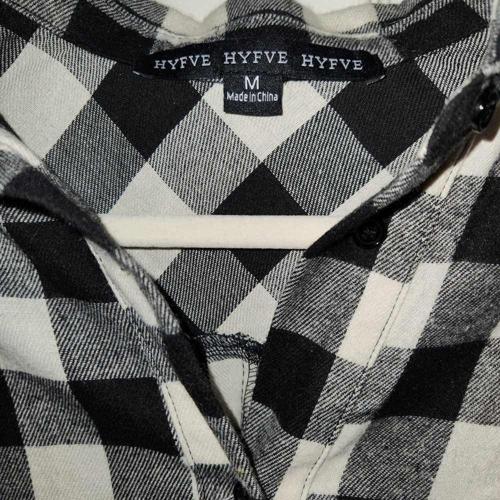 HYFVE BUFFALO PLAID HI-LOW SHIRT/ DRESS - image 7