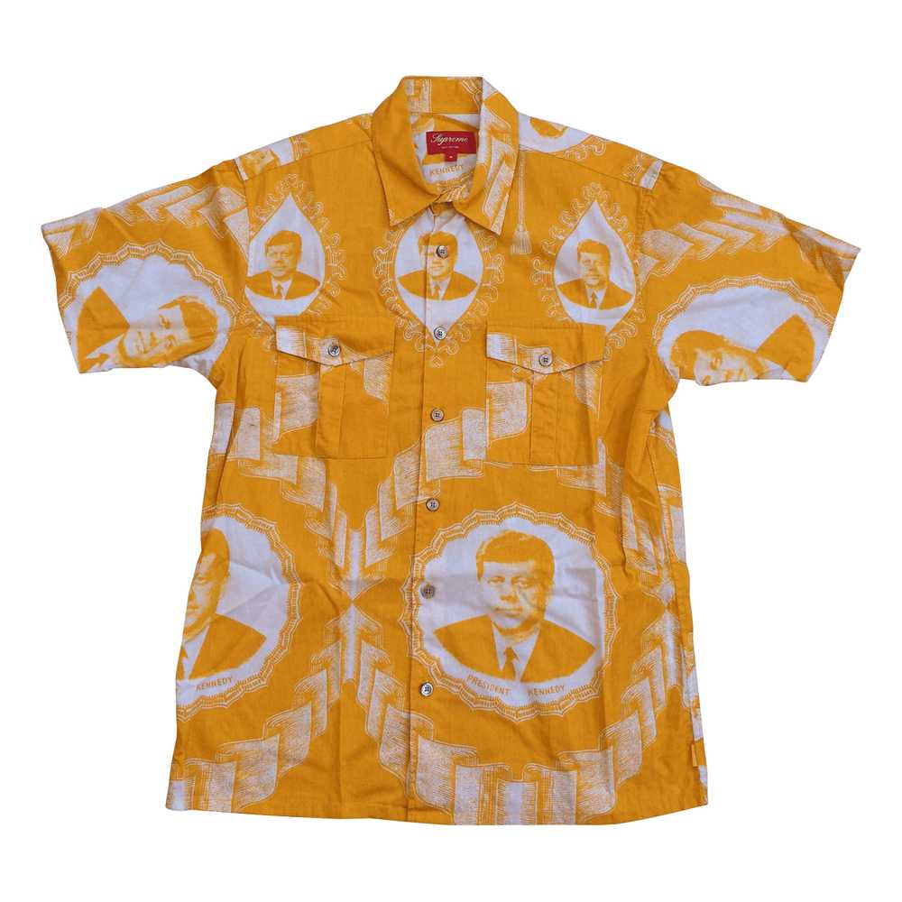 Supreme S/S 2013 Supreme x JFK Kennedy Button Up … - image 1