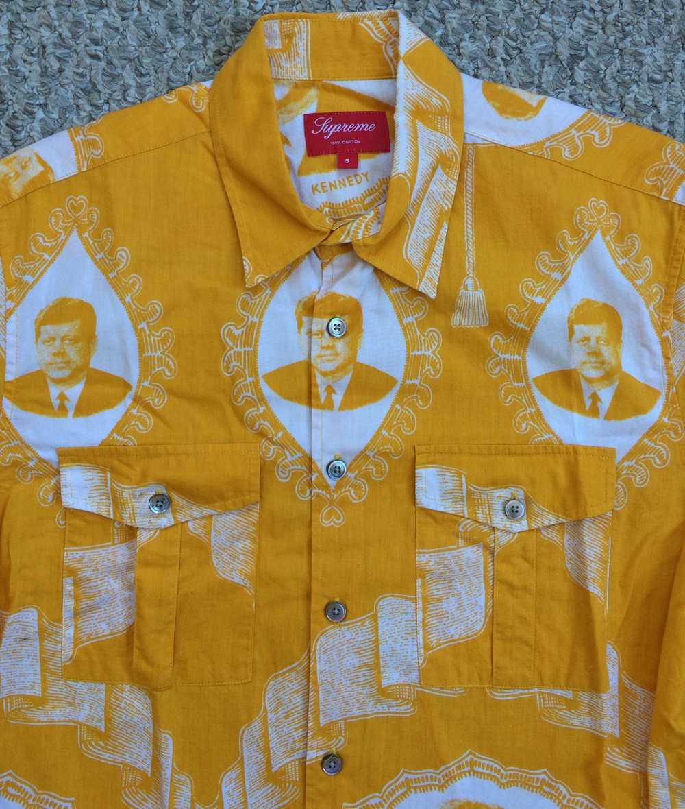 Supreme S/S 2013 Supreme x JFK Kennedy Button Up … - image 2