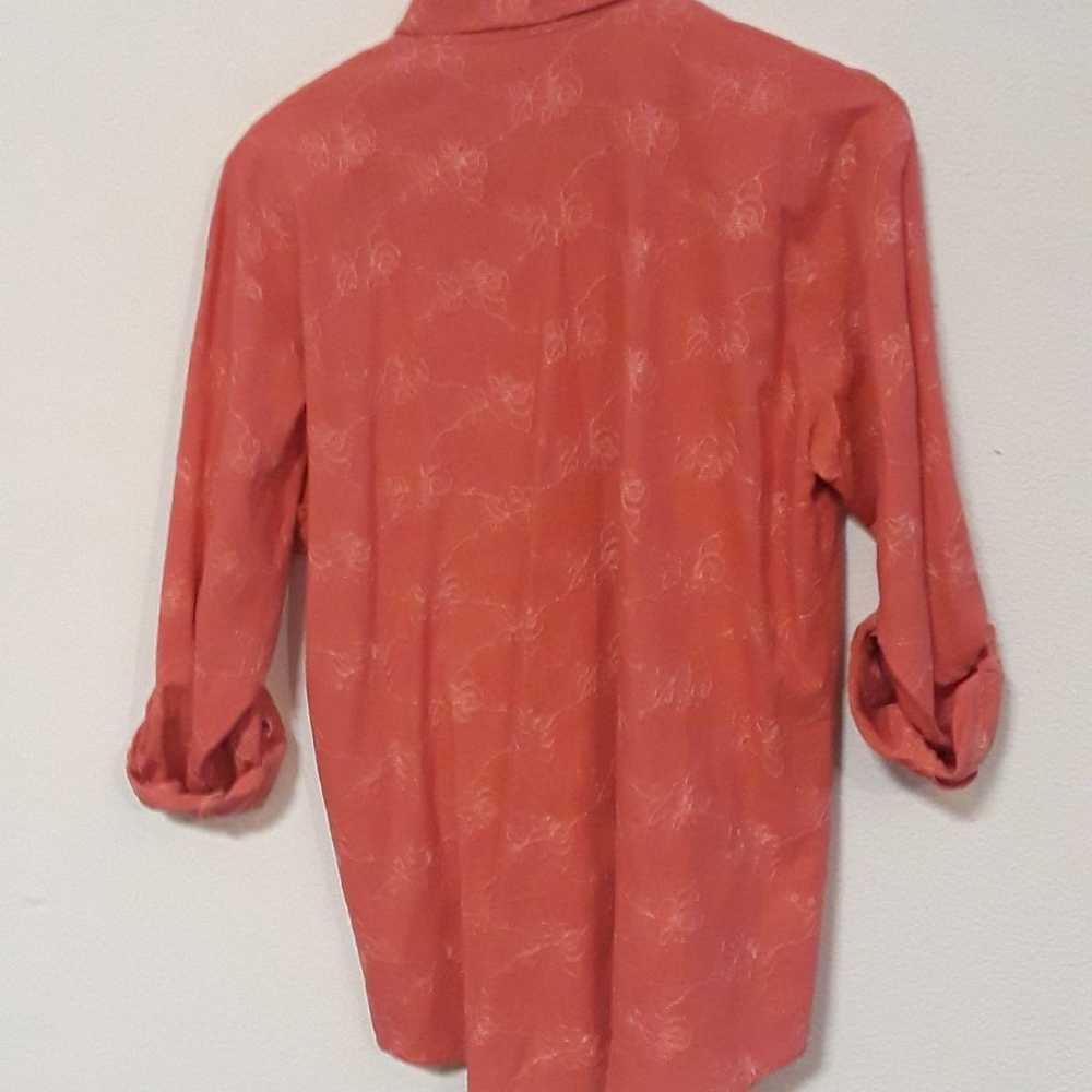 NAPA VALLEY CORAL COLOR MED SHIRT - image 4