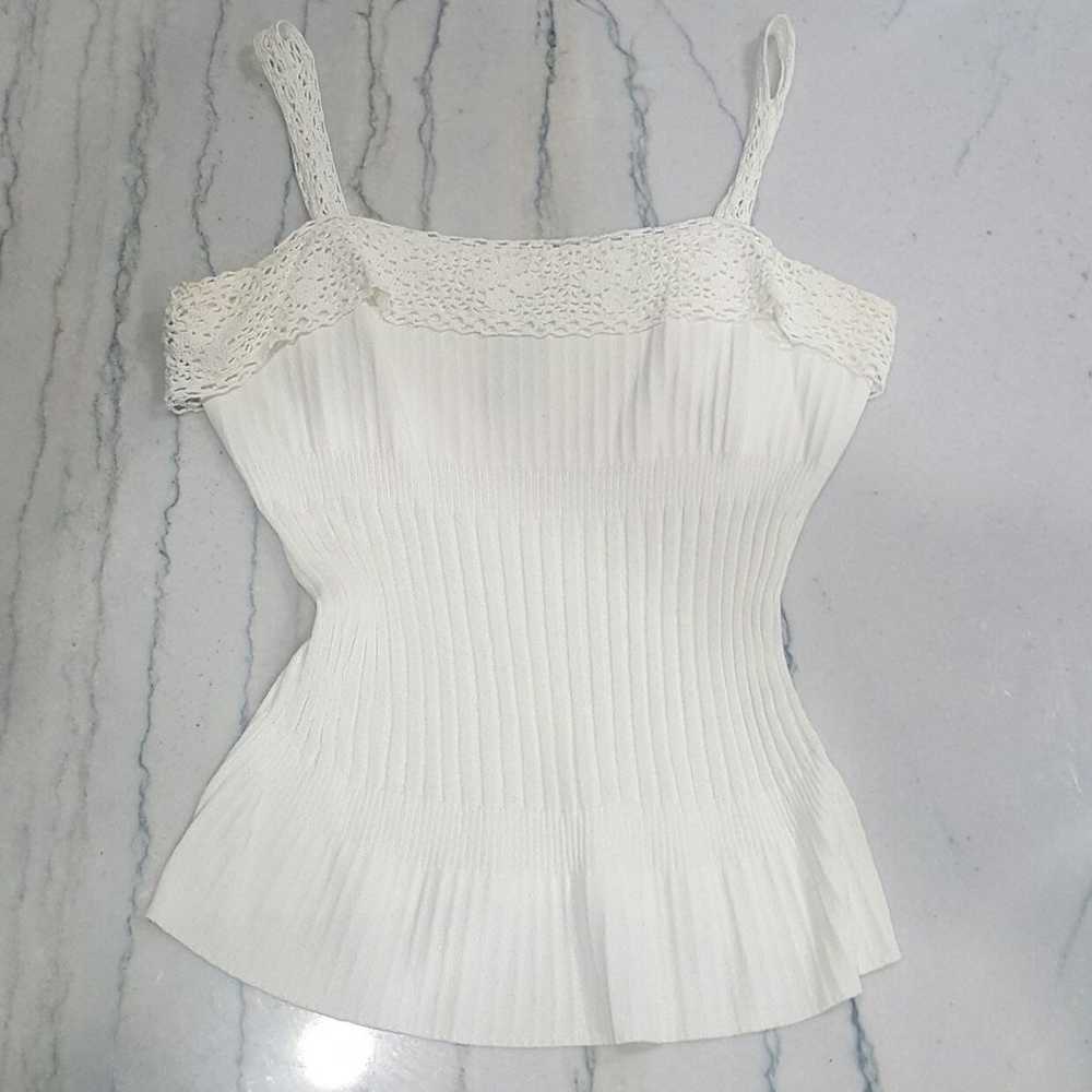 Vintage Express knit cami tank top - image 1