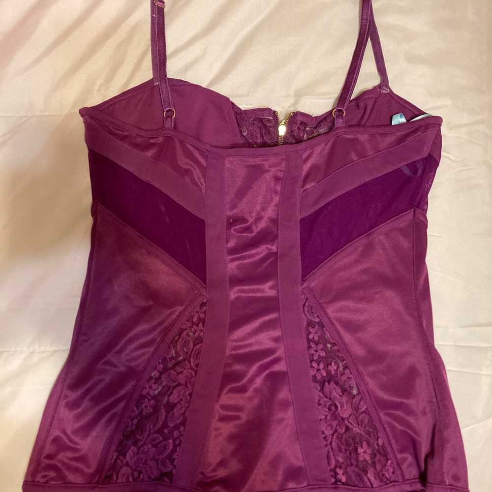 Guess by Marciano corset top sexy spaghetti strap - image 4