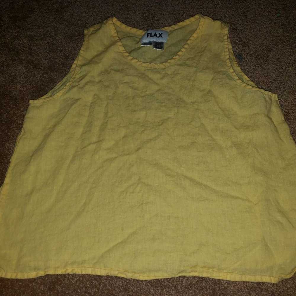 Flax Tank Top Medium - image 1