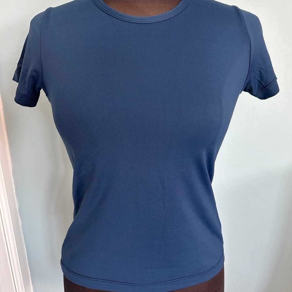 Vintage UNISEX Todd Oldham T-shirt Blue - image 10