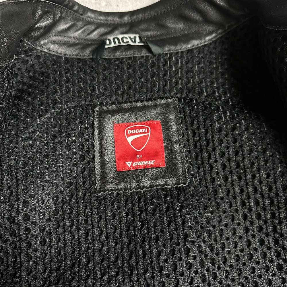 Dainese × Ducati × Racing Ducati Dainese Leather … - image 6