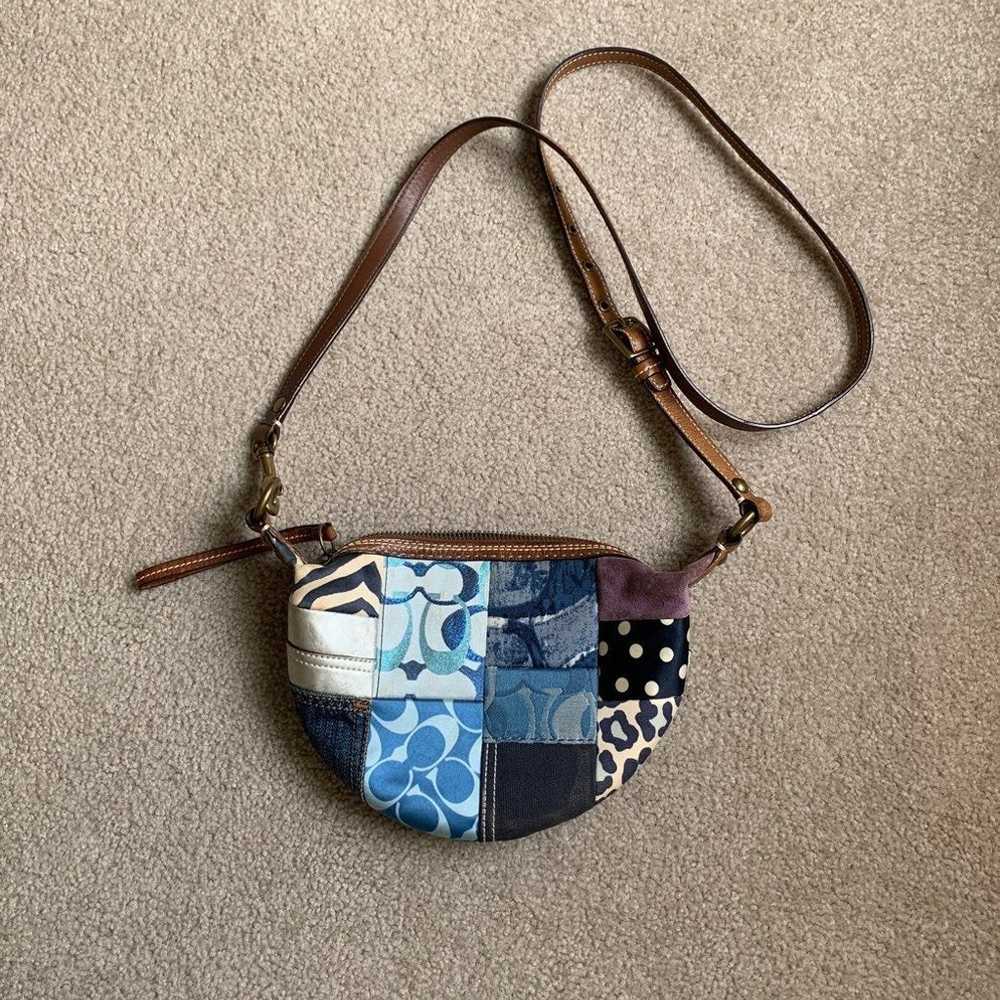 VTG Coach Patchwork Crossbody Bag - image 3