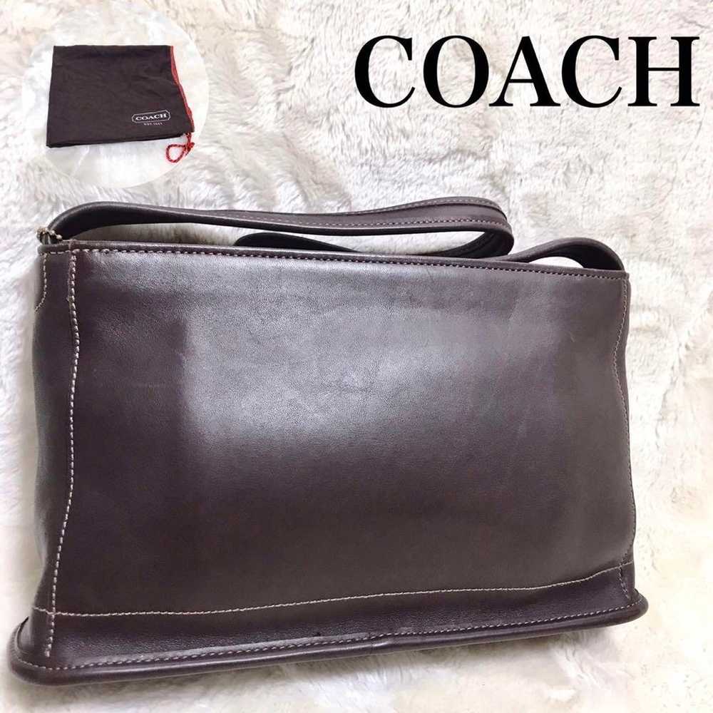 Excellent condition Old Coach Square Shoulder Bag… - image 1