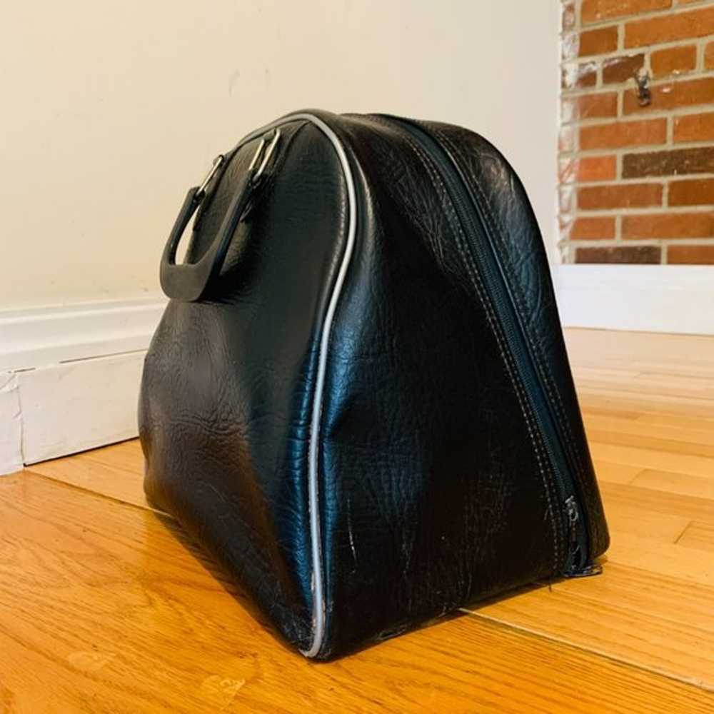 Vintage Bowling Ball Bag with Internal Rack - image 5