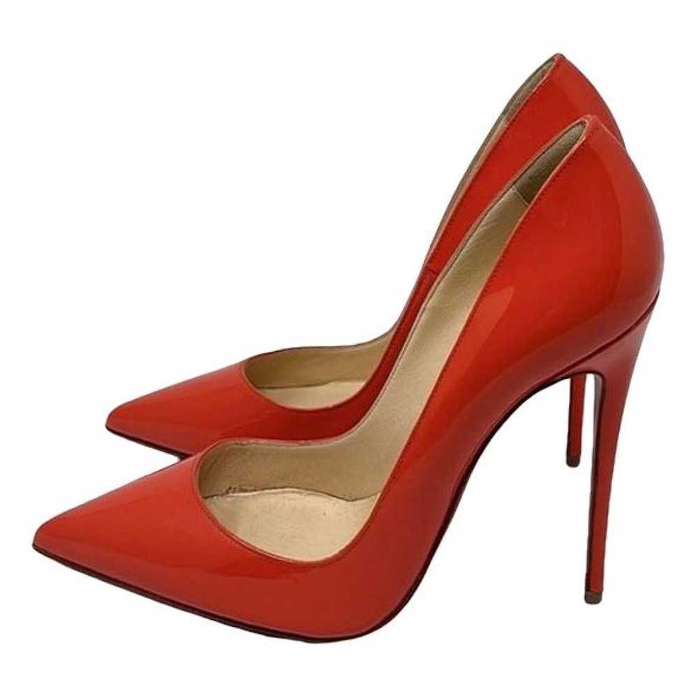 Christian Louboutin So Kate patent leather heels - image 1