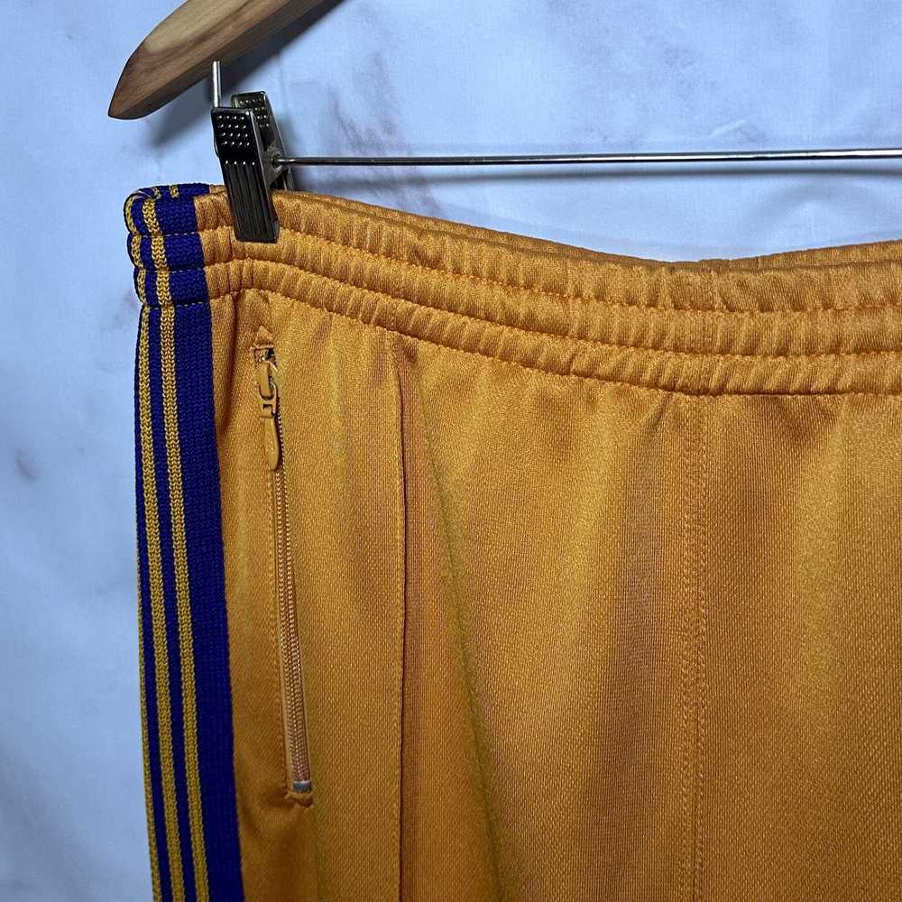 Needles Orange/Purple Pleated Track Pants - image 4