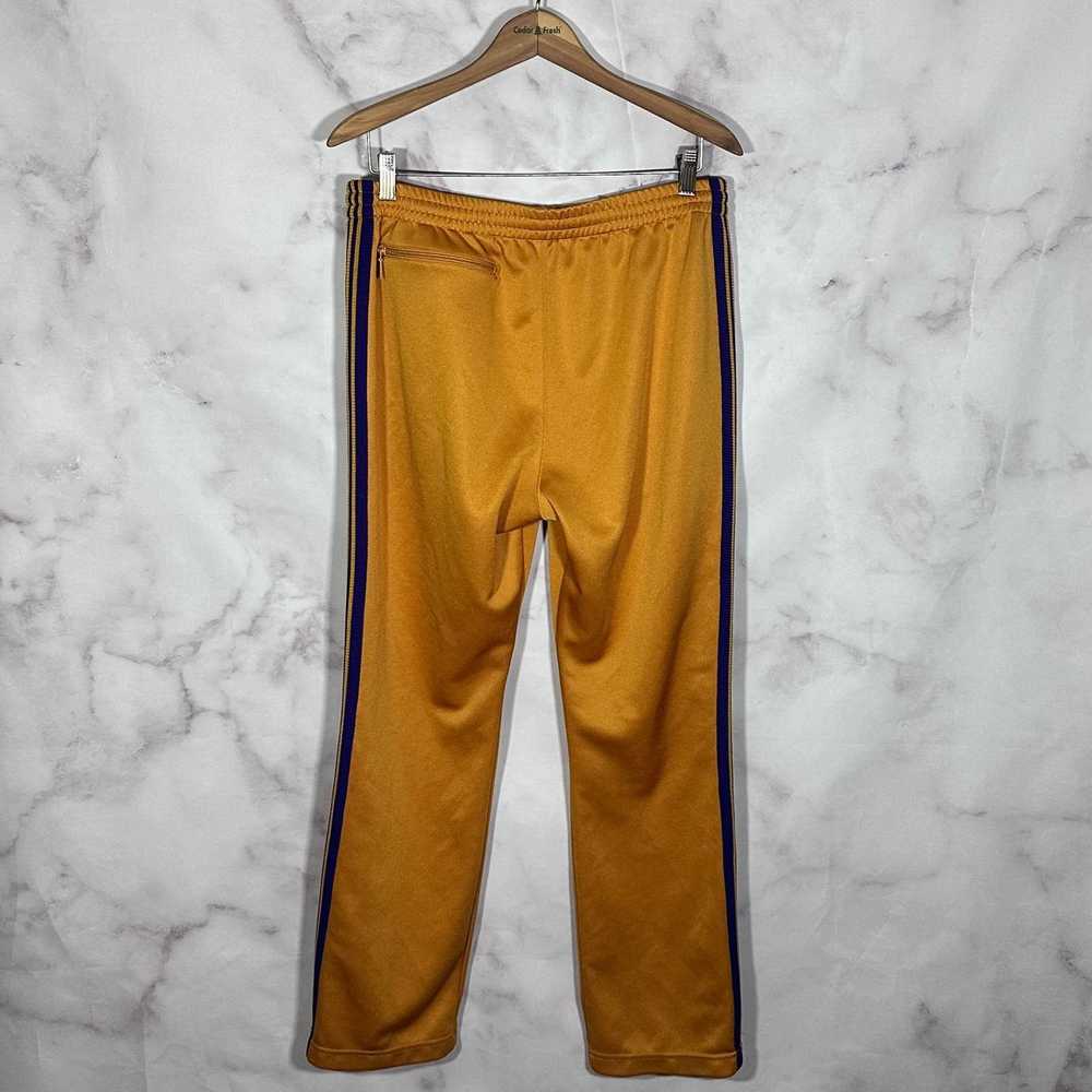 Needles Orange/Purple Pleated Track Pants - image 5