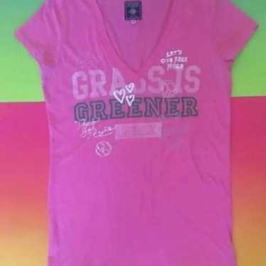 VS PINK vintage tee-medium - image 1