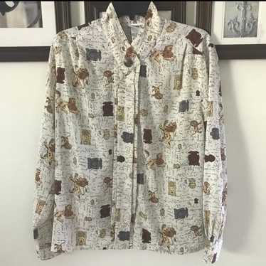 Vintage Koret Baroque Blouse - image 1