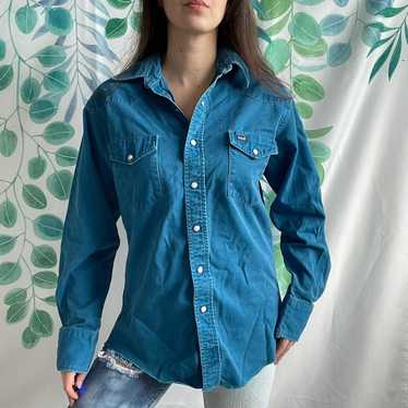 Vintage Wrangler Snap Button Down Shirt