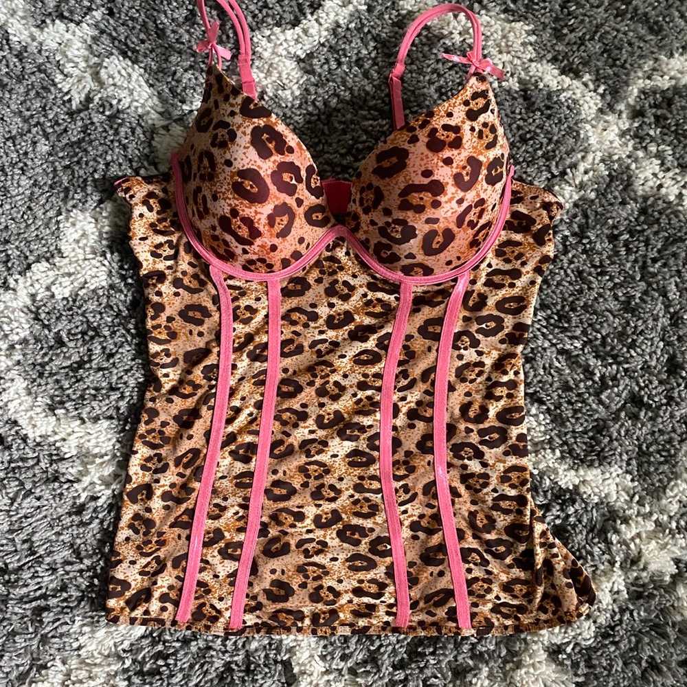 leopard print top - image 1