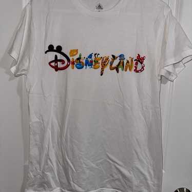 Vintage Style Disneyland Character Letter Shirt - image 1