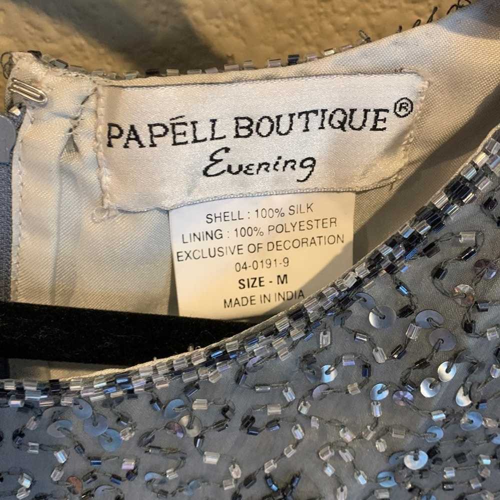 Vintage Papell boutique Embellished top - image 2