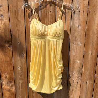 Vintage Y2K yellow Ruby Rox dress