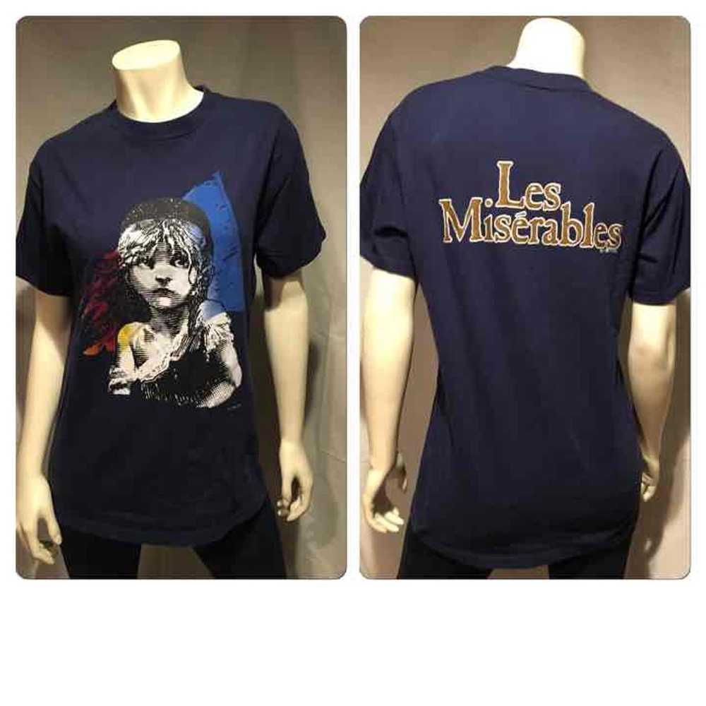 Vintage 1986 les Miserables T-shirt - image 3