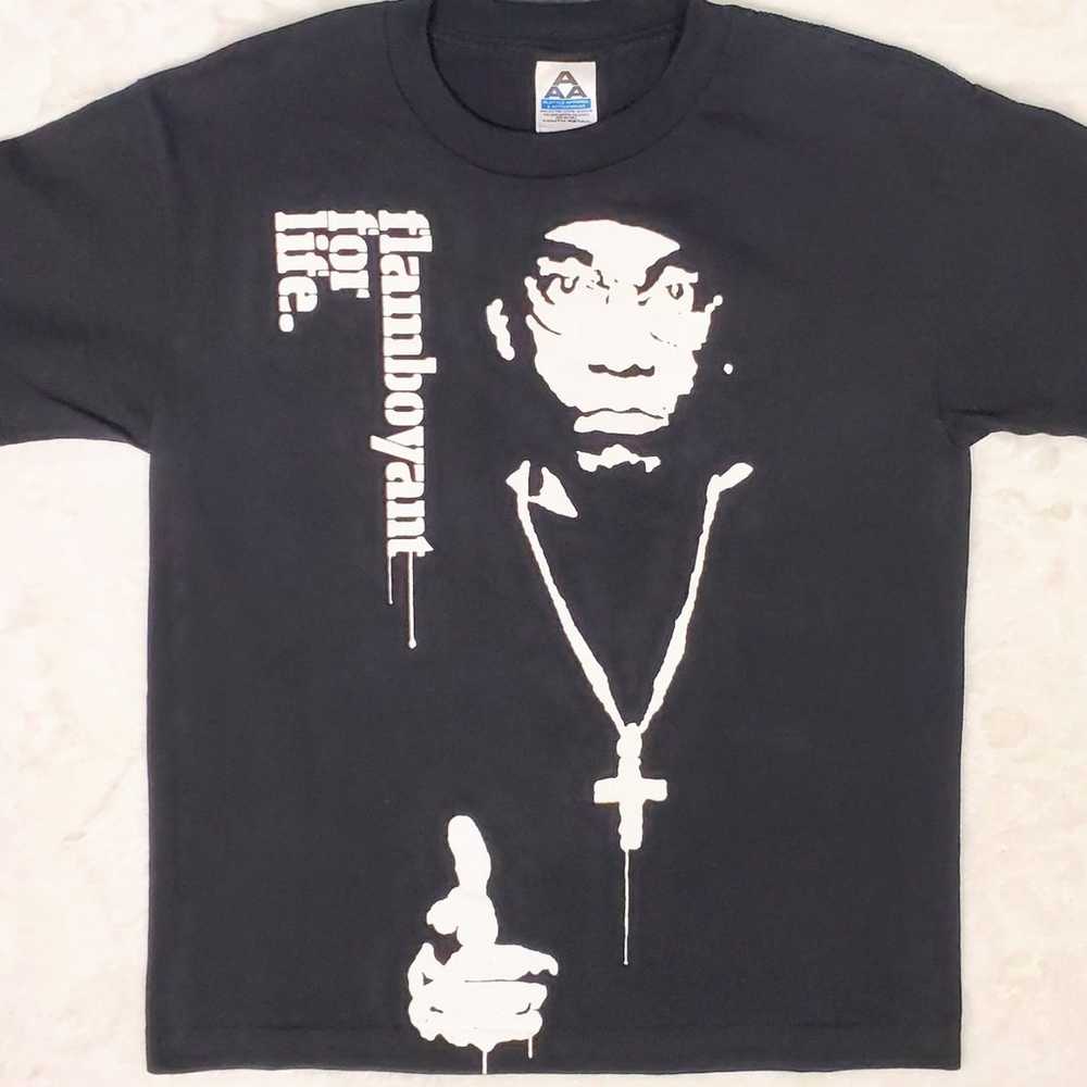 Vintage Big L Flamboyant For Life T-Shirt Stencil… - image 2