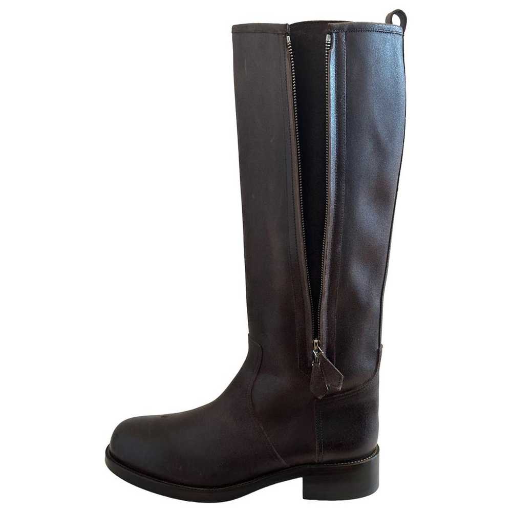 Hermès Leather riding boots - image 1