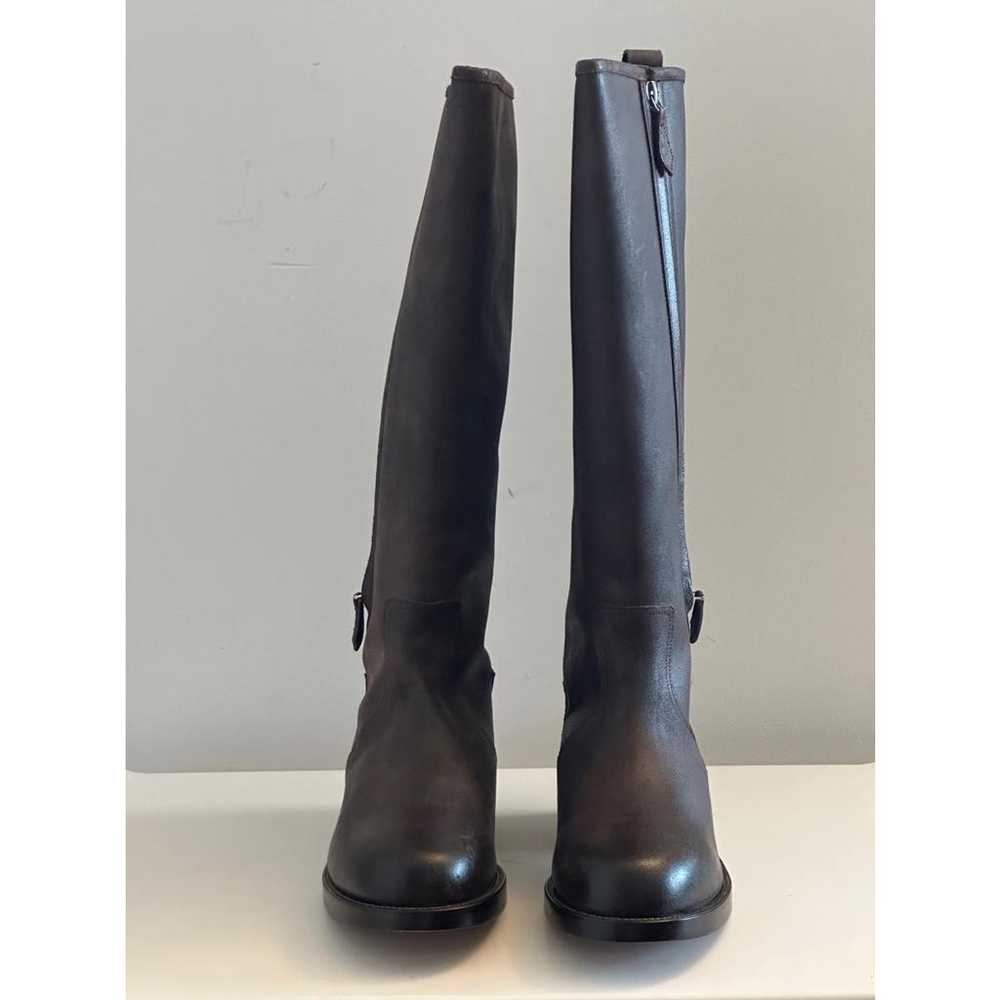 Hermès Leather riding boots - image 6