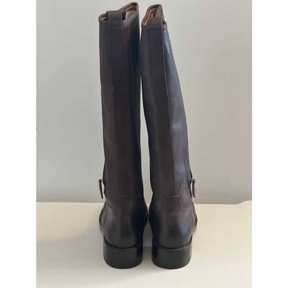 Hermès Leather riding boots - image 7