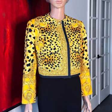 Vintage Versace Jacket | Istante Versace Jacket | Lea… - Gem