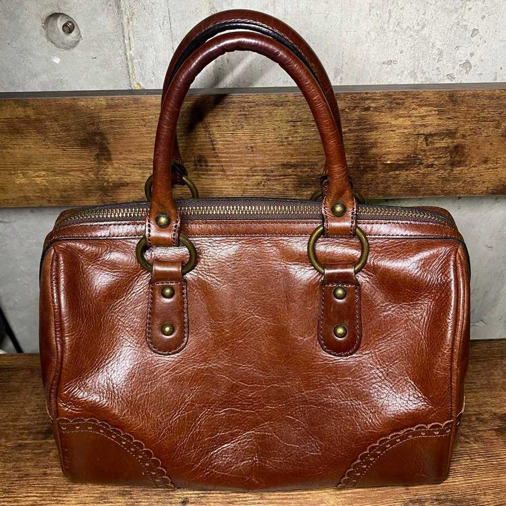 Vintage ANNA SUI handbag made of genuine cowhide … - image 3