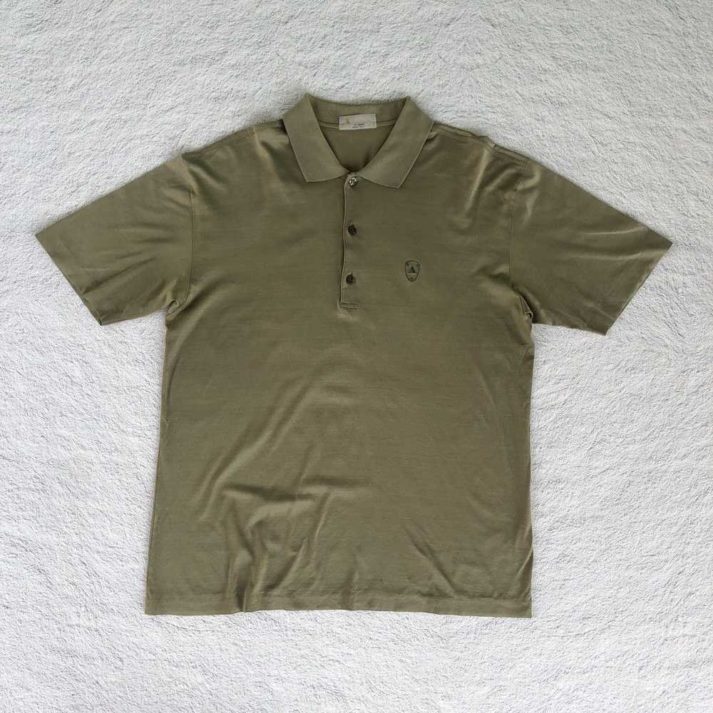 Aquascutum × Vintage Vintage Polo Shirt casual AQ… - image 1