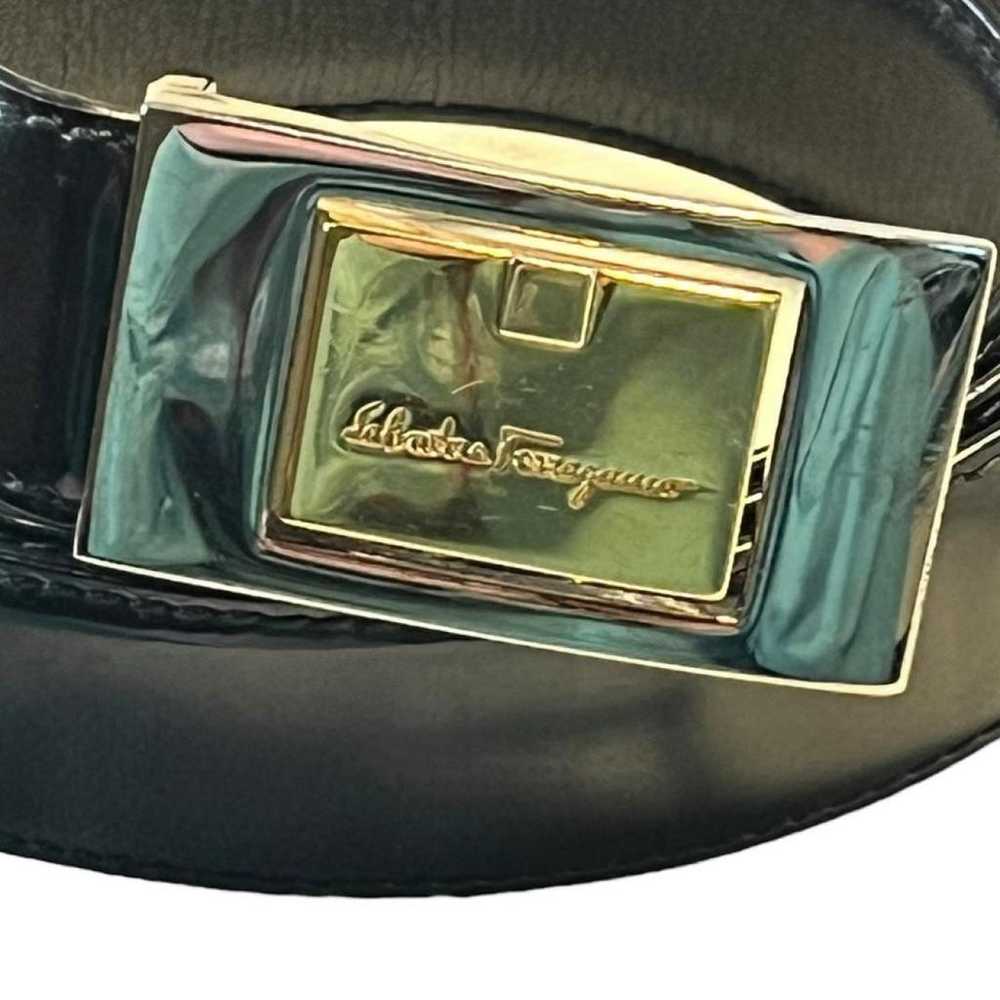 Salvatore Ferragamo Patent leather belt - image 3