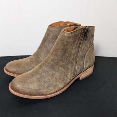 Kork ease boots Riley Rust sz 7 suede leather ank… - image 1