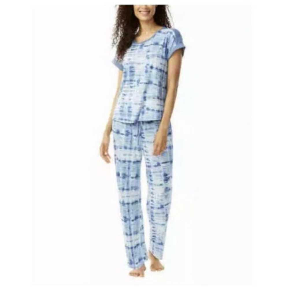 Lucky Brand blue tie dye pajamas, pj’s, sleepwear… - image 1