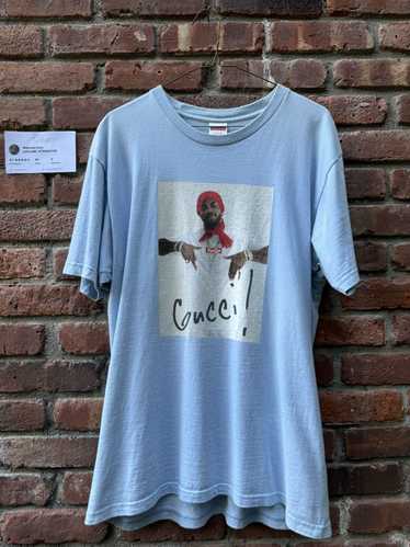 Streetwear × Supreme Gucci Mane Baby Blue Tee