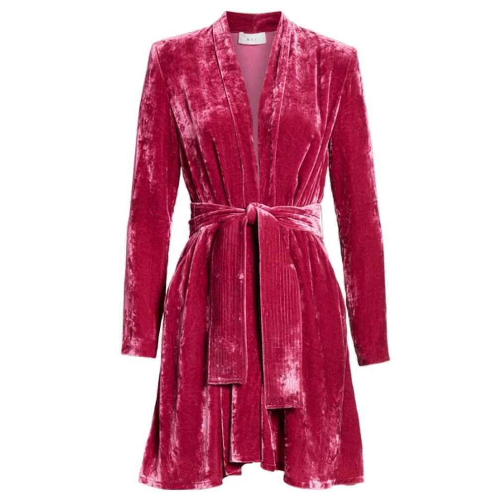 A.L.C. A.L.C. Kiera Dress Crushed Velvet Pink - image 3