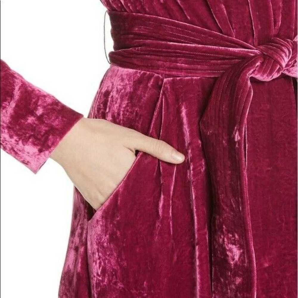 A.L.C. A.L.C. Kiera Dress Crushed Velvet Pink - image 4