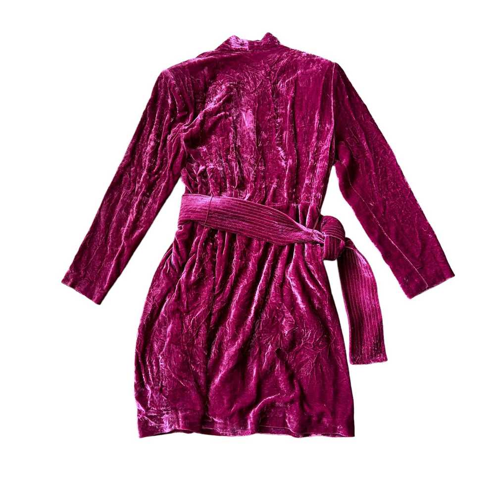 A.L.C. A.L.C. Kiera Dress Crushed Velvet Pink - image 6