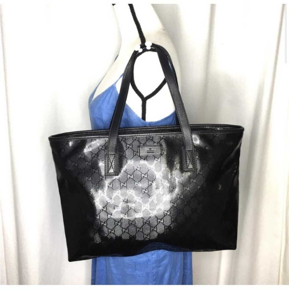 Gucci Patent leather tote - image 10