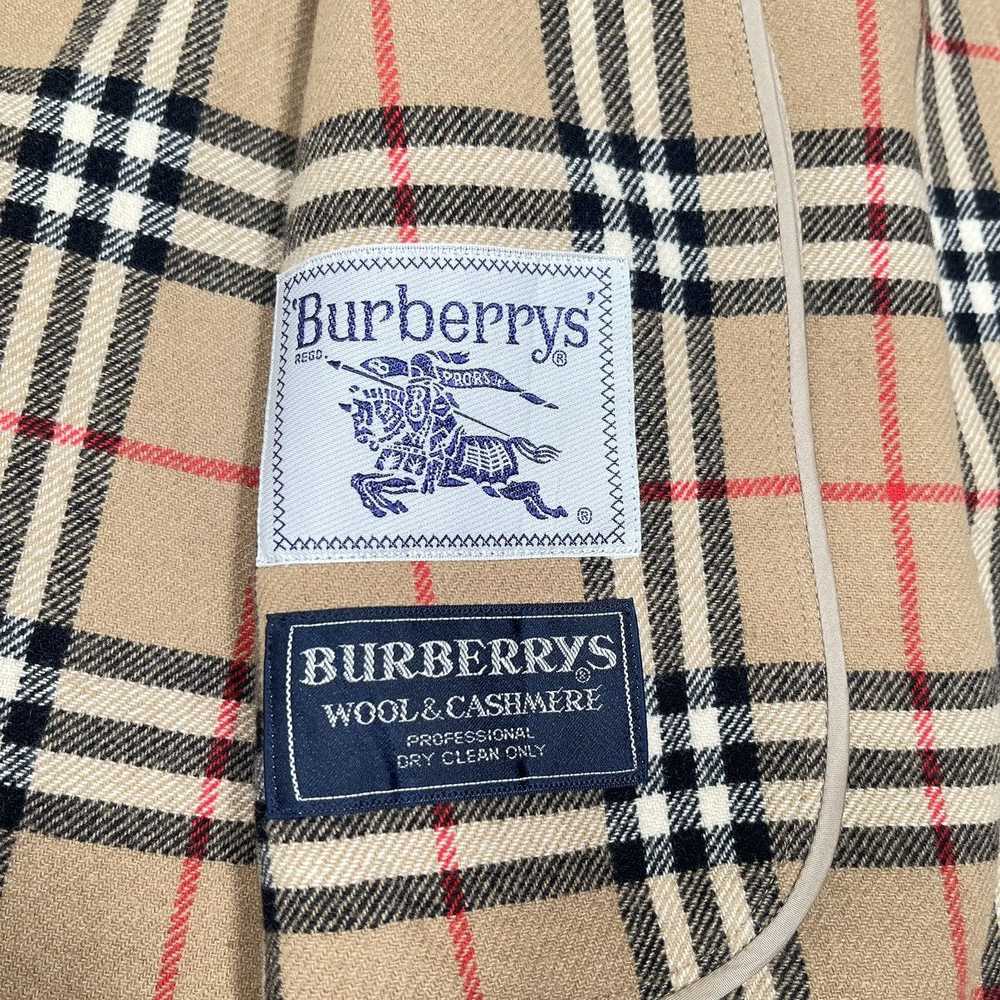 Burberry Burberry Nova Check Wool Luxury Coat - image 9