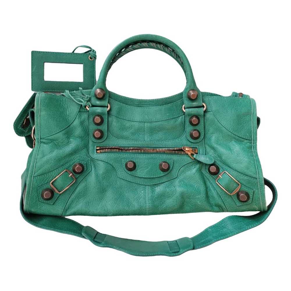 Balenciaga Part Time leather handbag - image 1