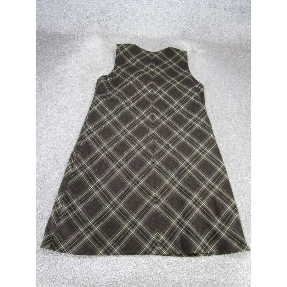 Loft Loft Shift Dress Womens Small Brown Wool Ble… - image 3