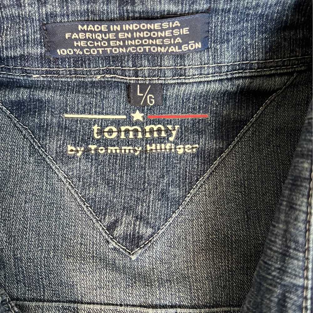 Vintage jean Tommy Hilfiger top - image 5