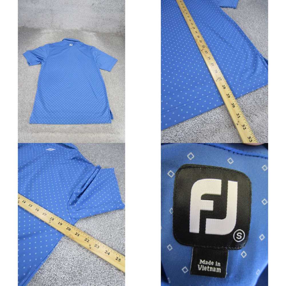 Footjoy Footjoy Polo Shirt Mens Small Blue Stretc… - image 4