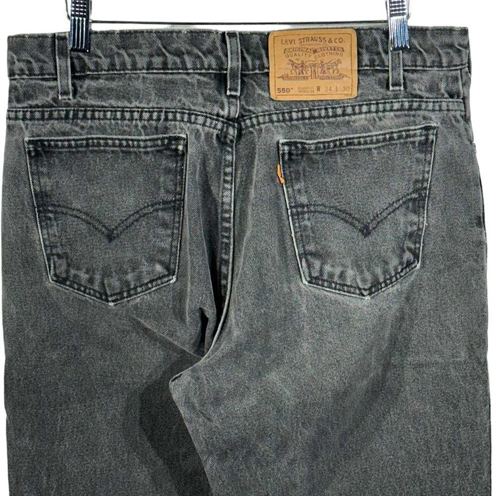 Levi's Vintage Levis 550 Orange Tab Jeans - image 4