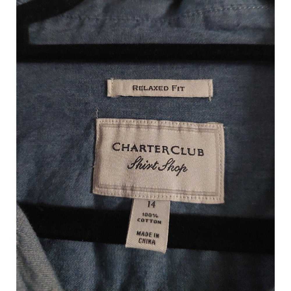 Chárter Club Shirt Shop,for Women Size 14 Cotton … - image 2