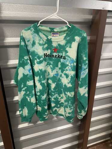 Heineken × Vintage 1990’s Heineken Tye Dye Sweatsh