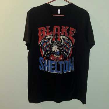 BLAKE SHELTON EAGLE T-SHIRT TOUR 2024 SIZE L - image 1